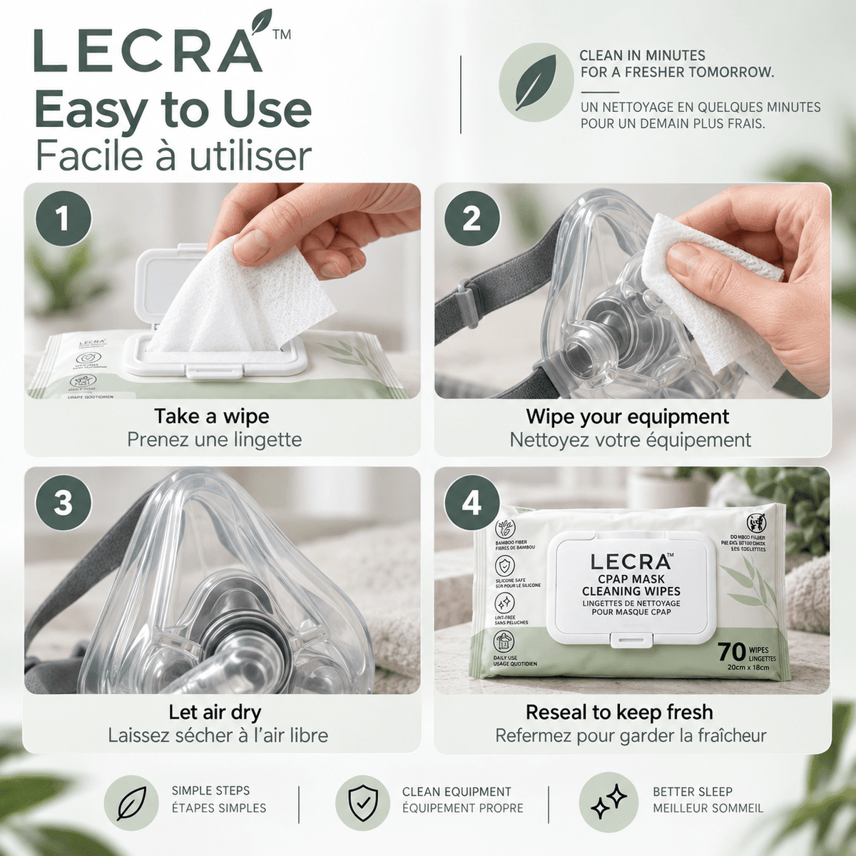 CPAP Hose Cleaning: Safe Steps for Washing and Drying - LECRA