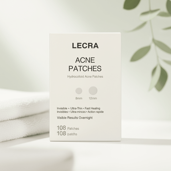 Acne Pimple Patches, Hydrocolloid, 108 Count, Blemish Care - LECRA