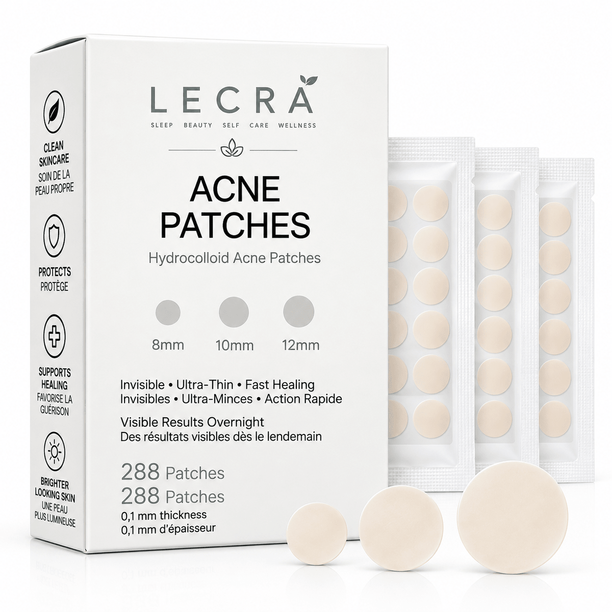 Hydrocolloid Acne Patches - LECRA