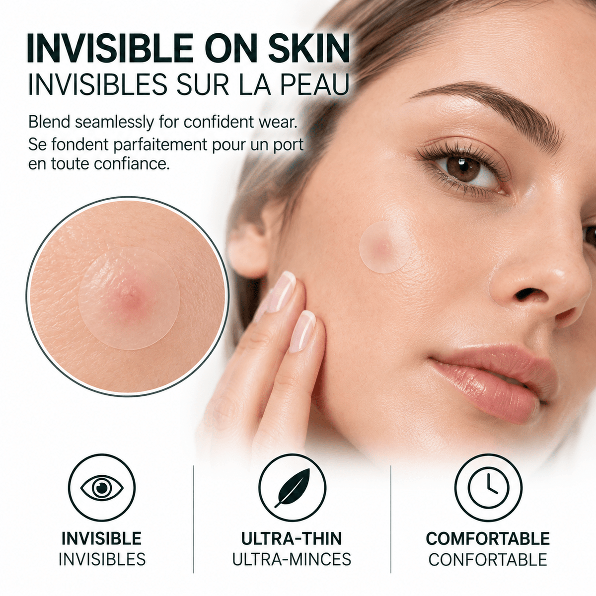 Hydrocolloid Acne Patches - LECRA