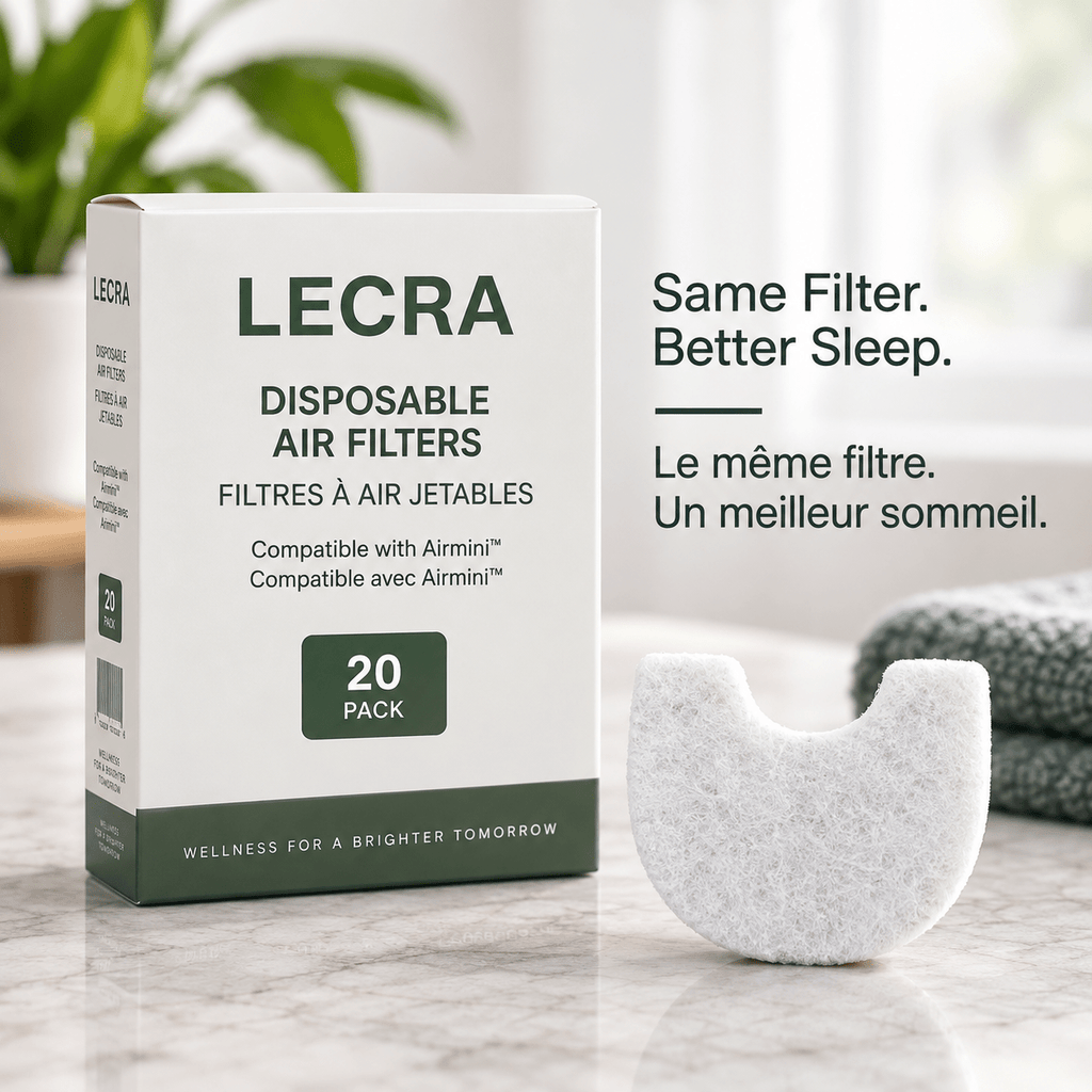 Replacement Filters Compatible with ResMed AirMini Travel CPAP, Air Filtration Replacement - 20 pack - LECRA